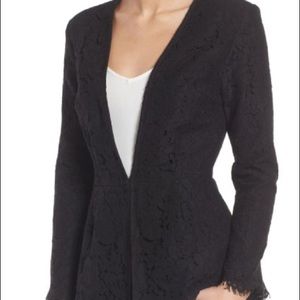 Black lace cupcakes and cashmere blazer